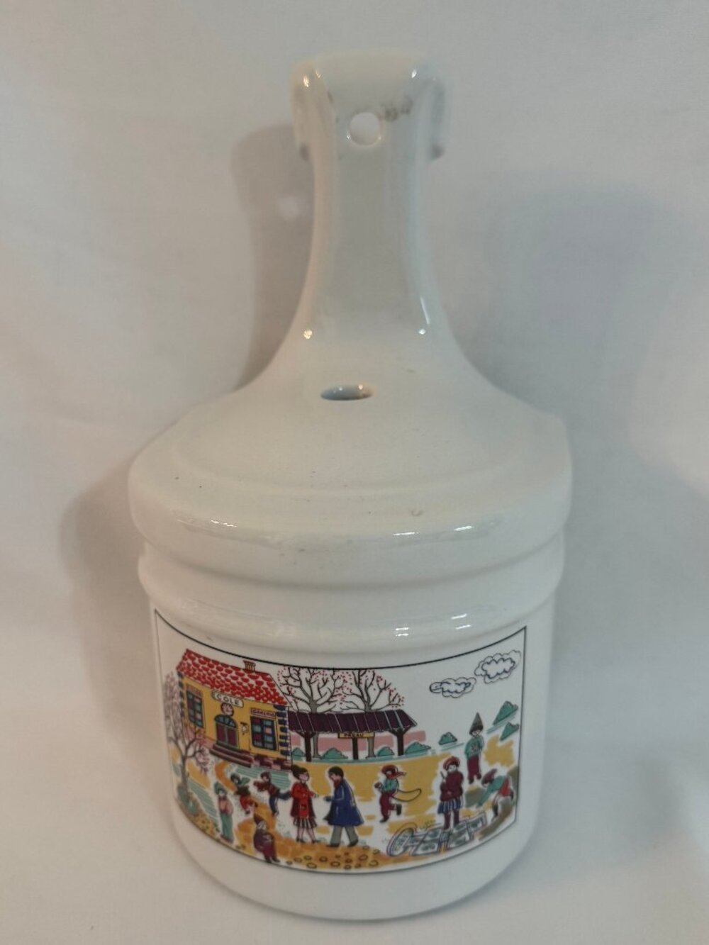Revol French String /Twine Holder for Wall Mount Made in France Porcelain #4071